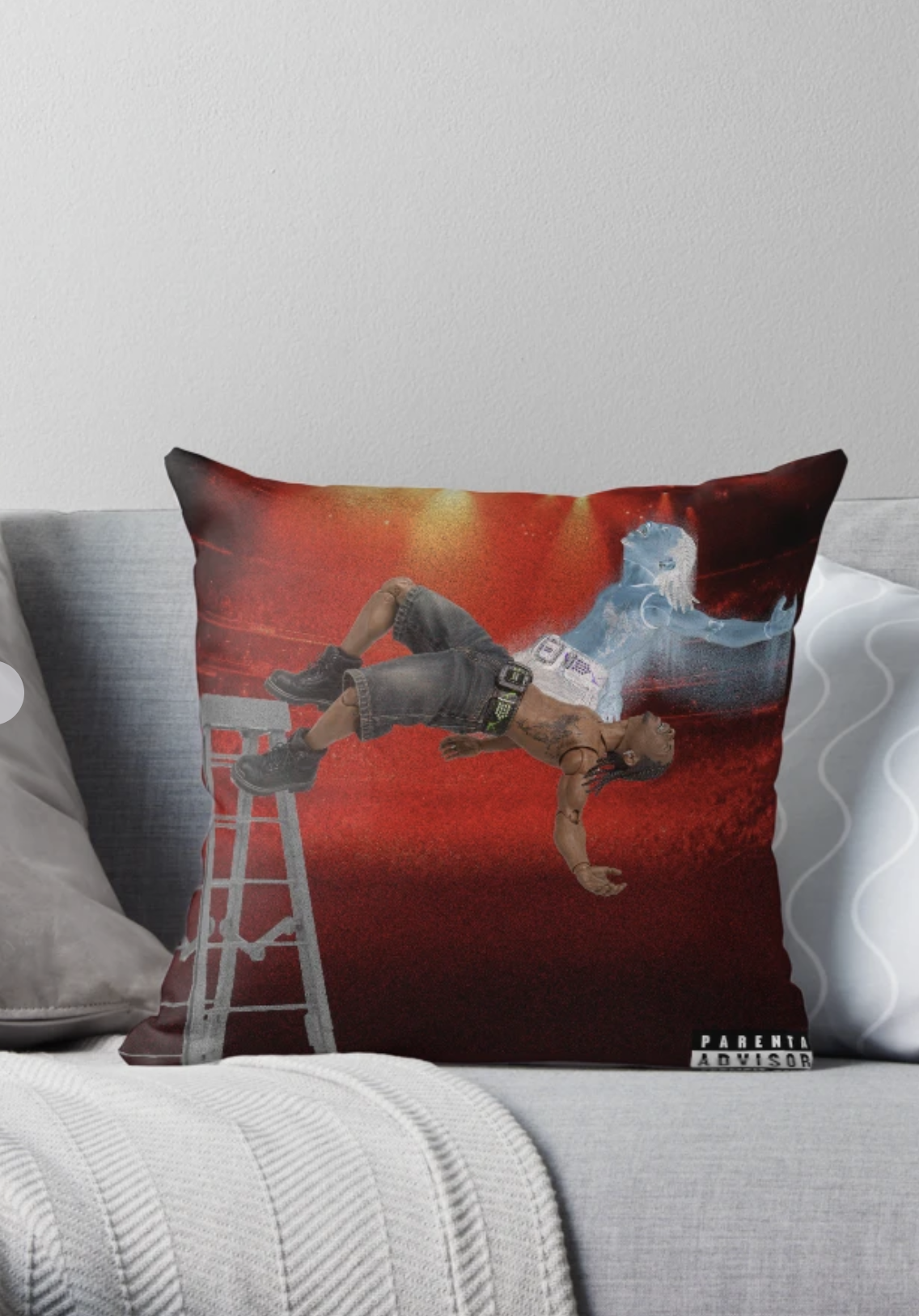 AOCD Cover Throw Pillow